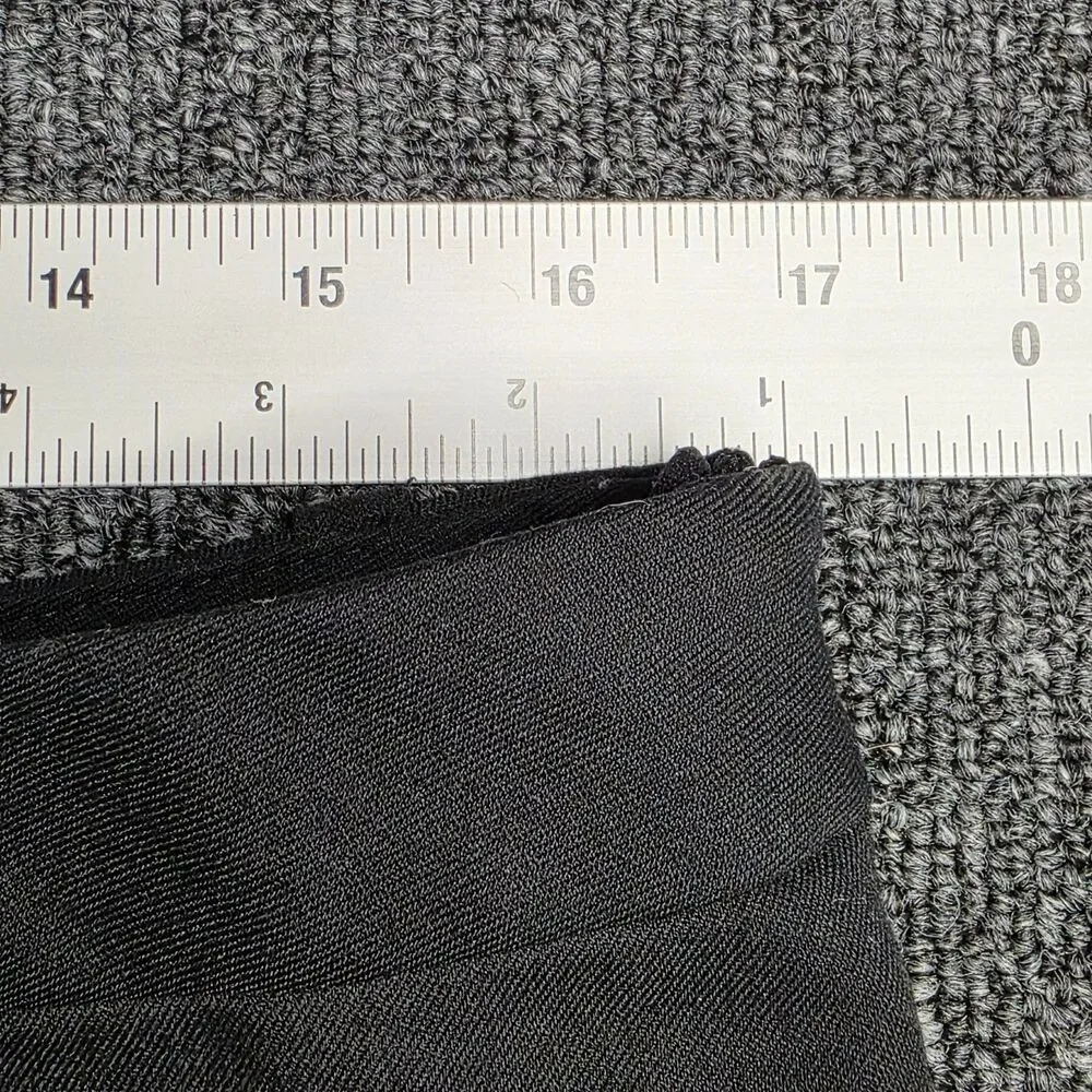 H&M Divided Women’s 10 Black Mini Straight Skirt Side Zip